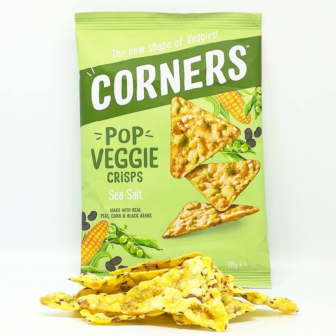 Corners Pop Veggie Crisps Sea Salt – test wegańskich chrupków!