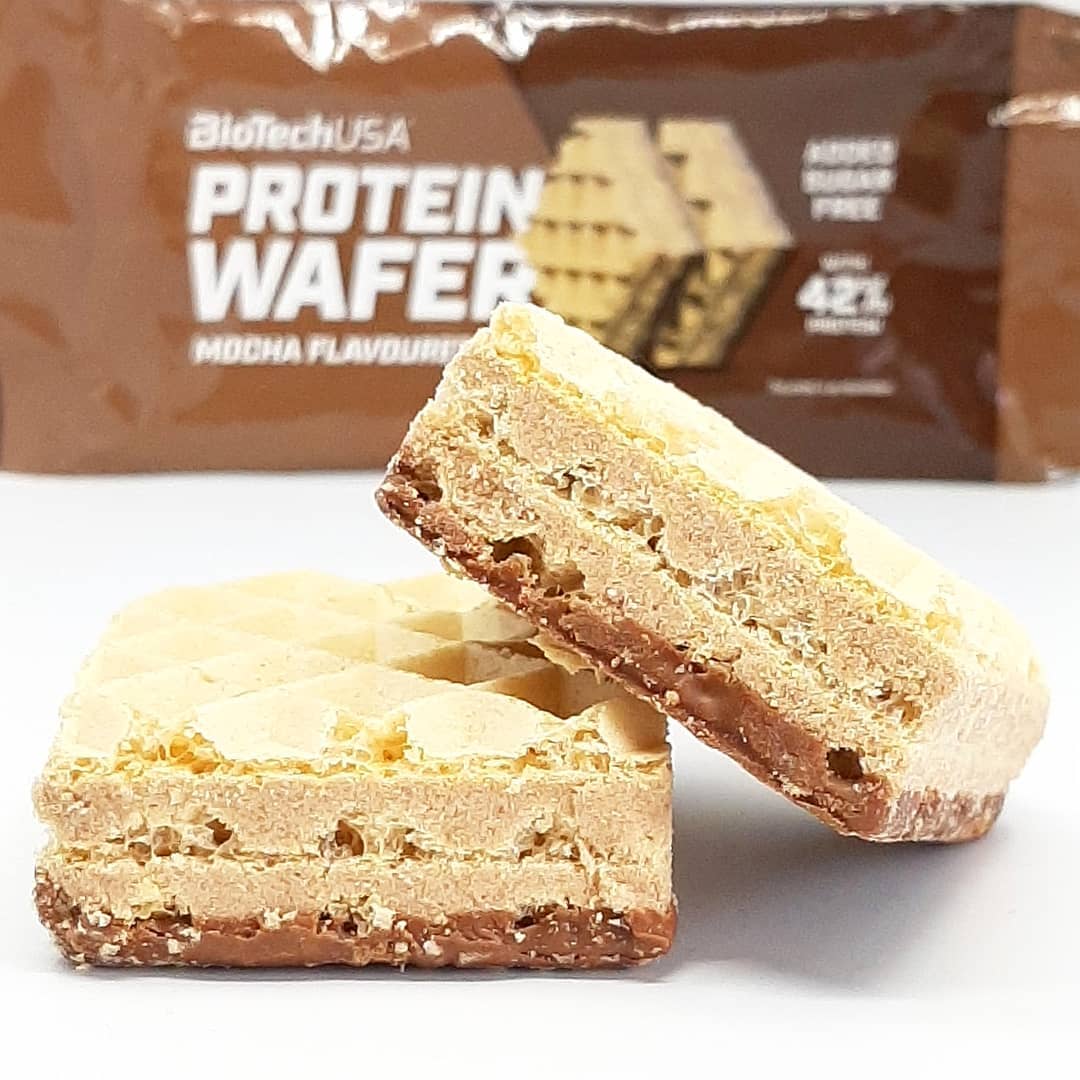 BiotechUSA Protein Wafer Mocha – kawowy wafel proteinowy!