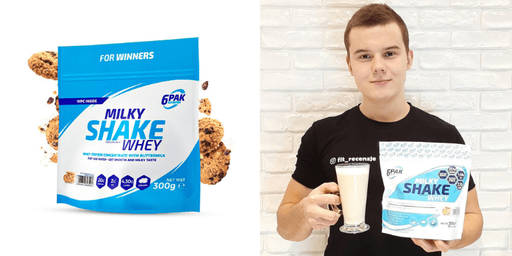 6PAK Milky Shake Whey Cookies – najlepszy smak z serii?