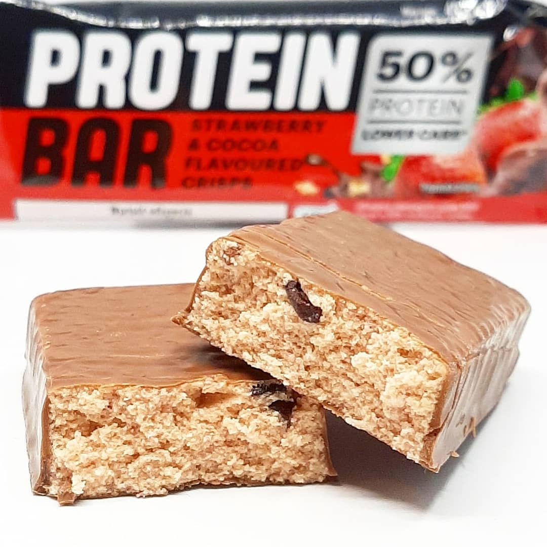 Lidl Protein Bar 50% Strawberry Cocoa – testuję nowego batona!