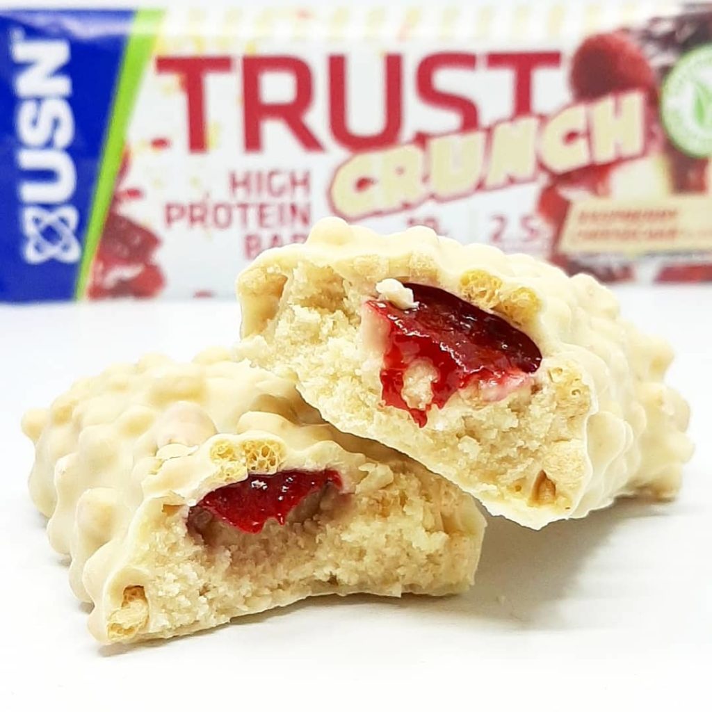 USN Trust Crunch Raspberry Cheesecake – jedyny wegetariański!