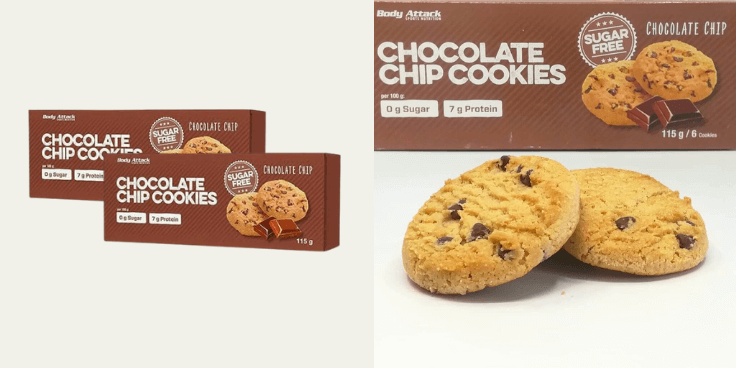 Body Attack Chocolate Chip Cookies – ciastka a’la Pieguski!
