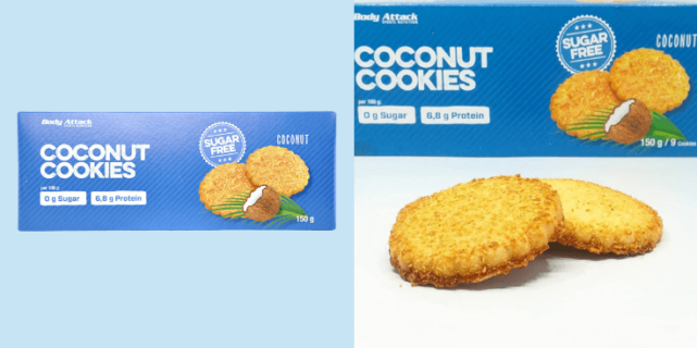 Body Attack Coconut Cookies – fit ciastka kokosowe!