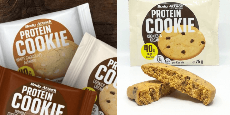 Body Attack Protein Cookie – cookies and cream