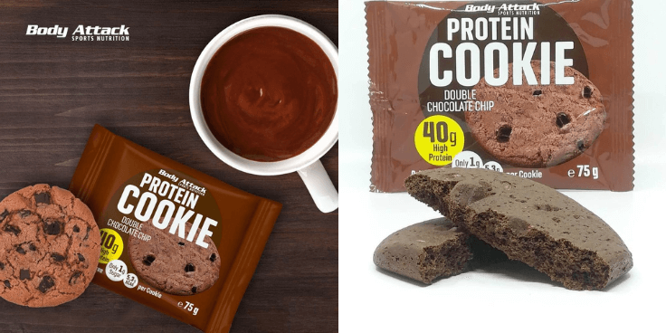 Body Attack Protein Cookie – double chocolate chip