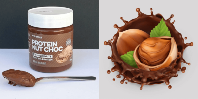 Body Attack Protein Nut Choc Creamy Hazelnut – aksamitna fit nutella!