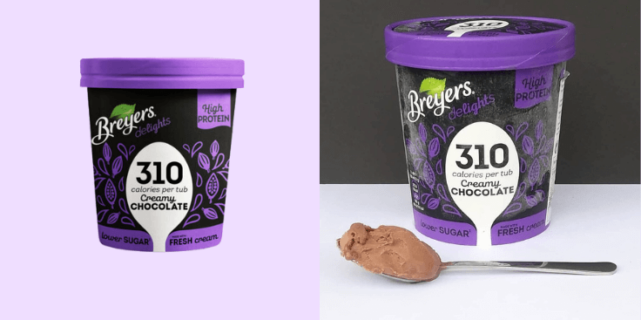 Breyers Delights Creamy Chocolate – czekoladowe lody białkowe!