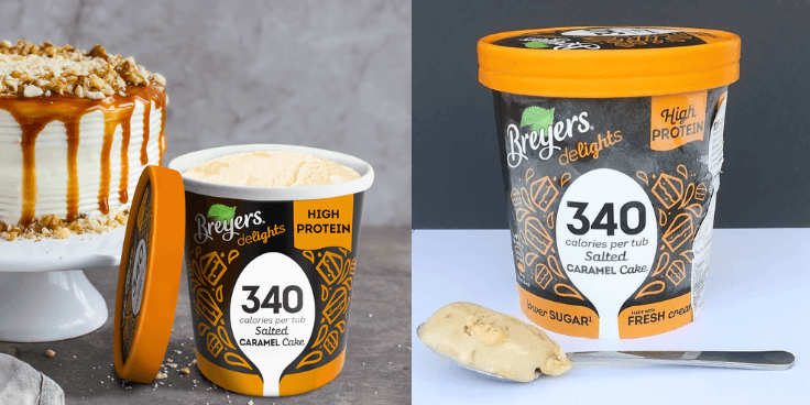 Breyers Delights Salted Caramel – najlepsze lody białkowe?