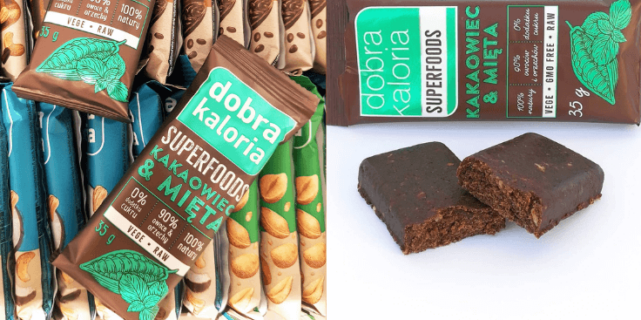 Dobra Kaloria Superfoods Kakaowiec Mięta – ciekawe połączenie!