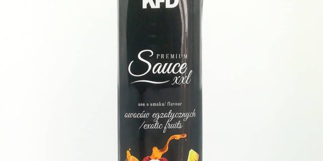 KFD Sauce Exotic Fruits – tropikalny sos bez cukru!