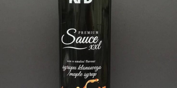 KFD Sauce Zero Maple Syrup – tylko 19 kcal  w 100g!