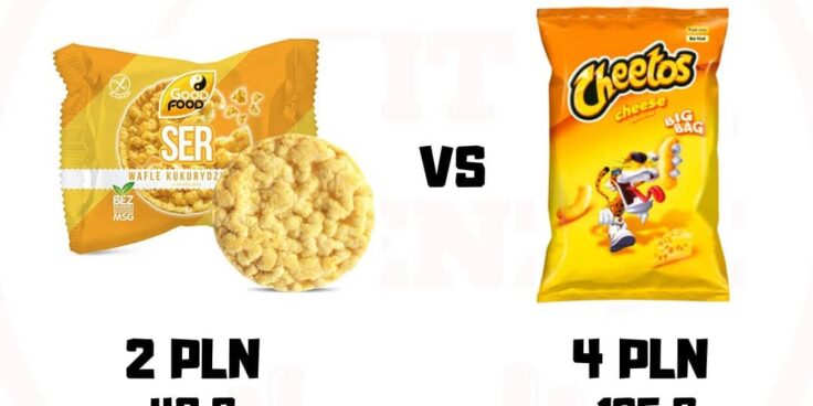Wafle serowe vs Cheetosy – wybierz mądrze!