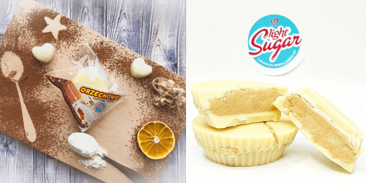 Light Sugar Orzechowe Cupcake White – jak Reese’s White?