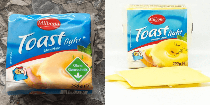 Milbona Toast Light Cheese – ser do tostów z Lidla!