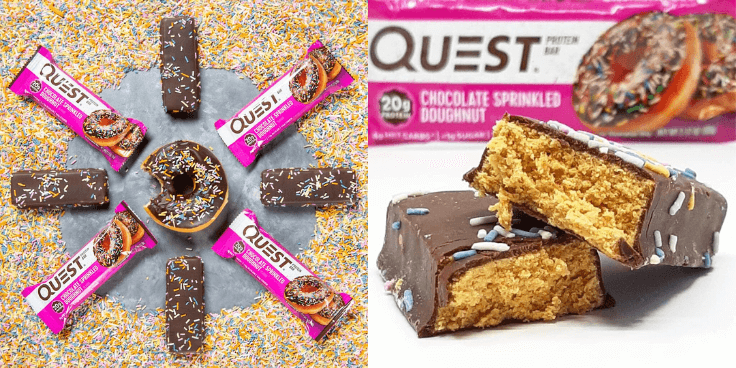 Quest Nutrition Quest Bar Chocolate Sprinkled Doughnut – smak pączka?