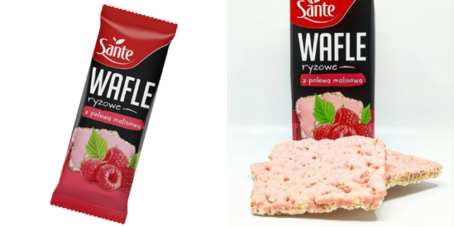 Sante Wafle Ryżowe z Polewą Malinową – recenzja nowego smaku!