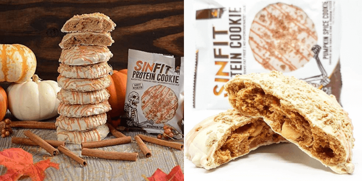 Sinister Labs Protein Cookie – pumpkin spice cookie