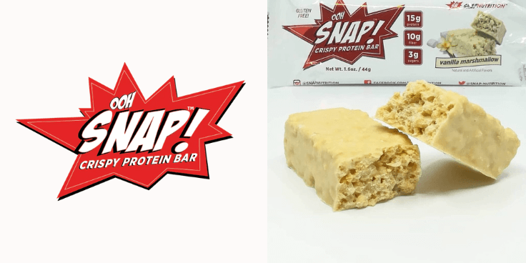 Snap Nutrition Crispy Bar – smak vanilla marshmallow!