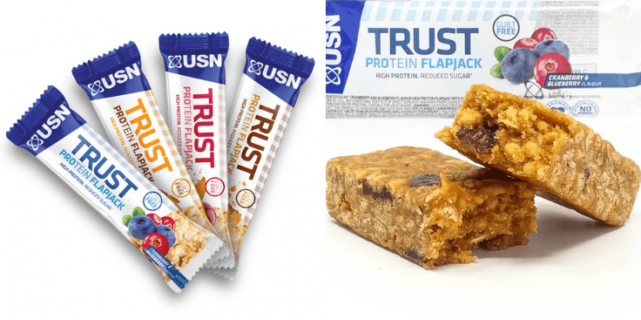 USN Trust Protein Flapjack Cranberry & Blueberry – żurawina i jagody!