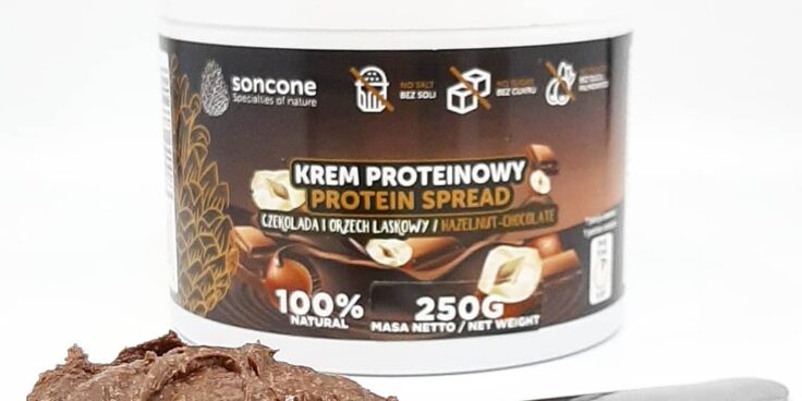 Soncone Protein Spread Hazelnut Chocolate – krem z MZ Store!