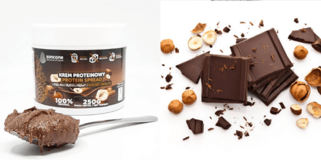Soncone Protein Spread Hazelnut Chocolate – krem z MZ Store!