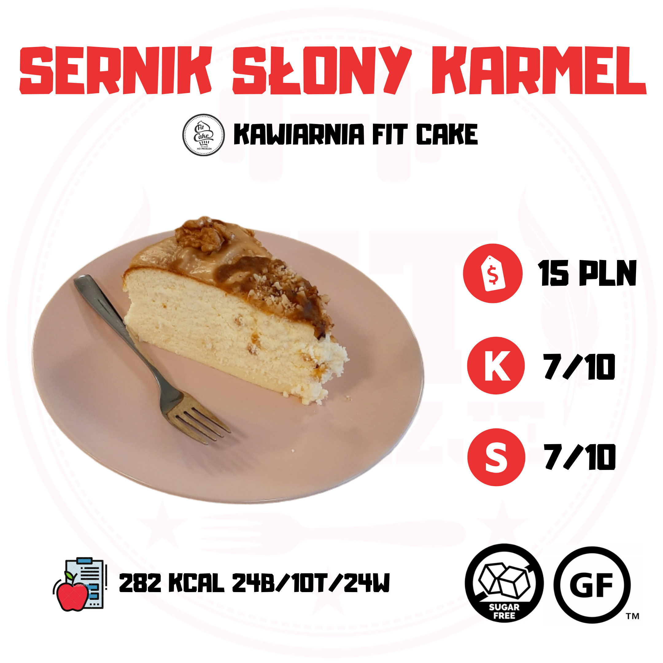 Fit Cake Sernik Słony Karmel – nowa seria recenzji