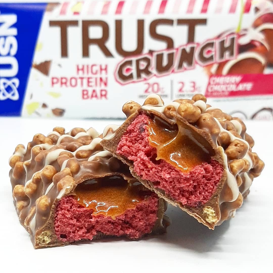 USN Trust Crunch Cherry Chocolate – prawie jak wiśnie w likierze!