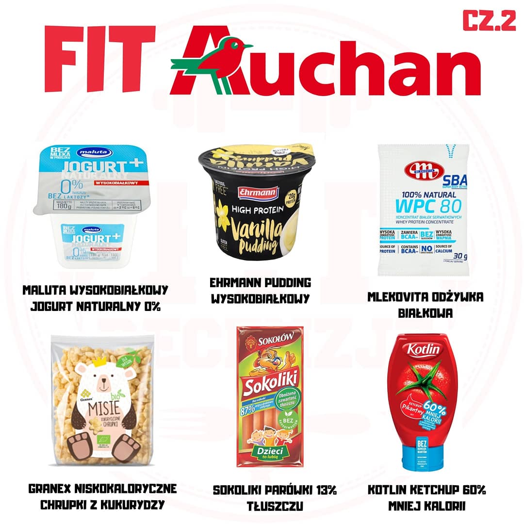Fit Auchan cz.2 – co warto kupić?