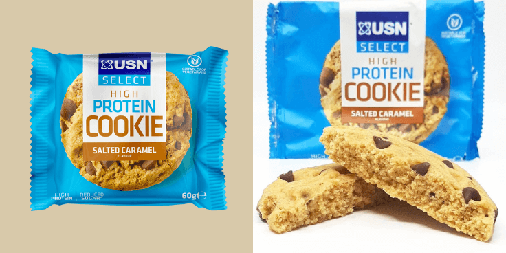 USN Select Cookie Salted Carmel – mają coś z Piegusków!