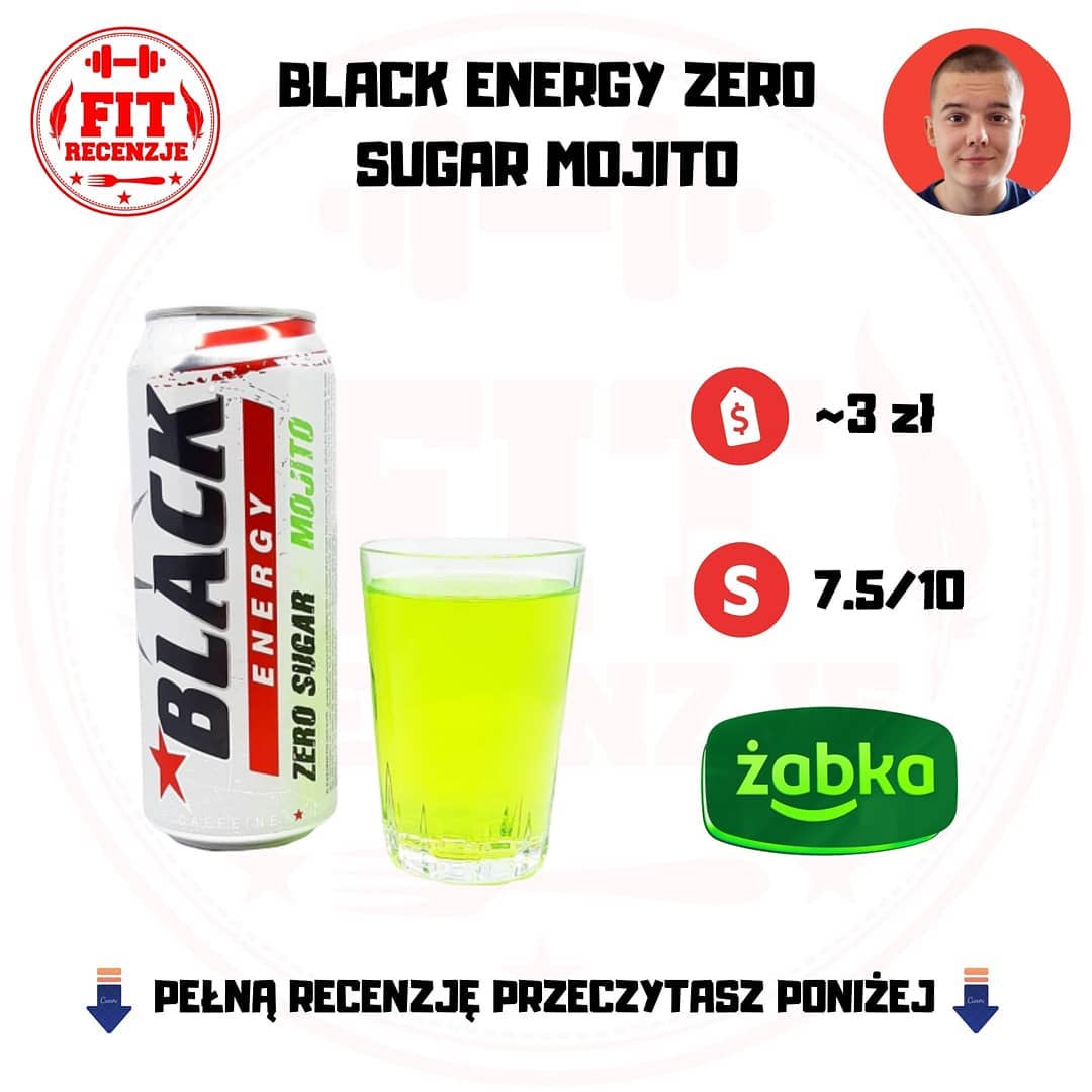 BLACK ZERO SUGAR MOJITO – nowy energetyk!