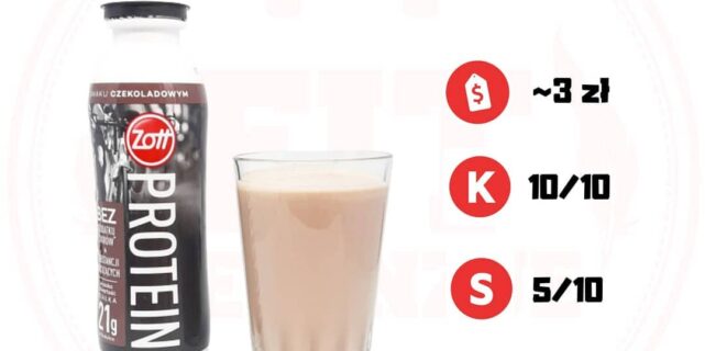 Zott Protein – czekoladowy napój mleczny