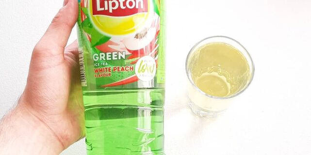 Lipton Green Ice Tea White Peach – mniej kalorii!