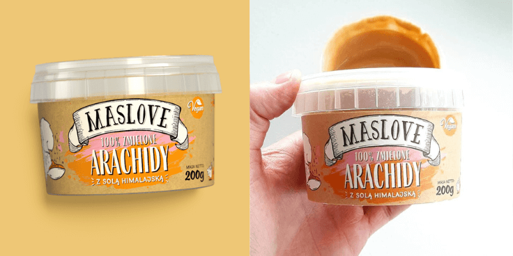 Maslove solone masło orzechowe – jak chrupki Curly!