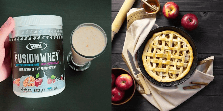 Fusion Whey Apple Pie – białko z kawałkami jabłek!