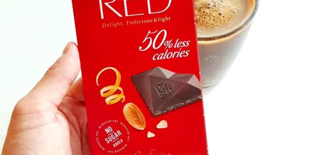 RED Dark Chocolate Orange & Almond – tylko 292 kcal!