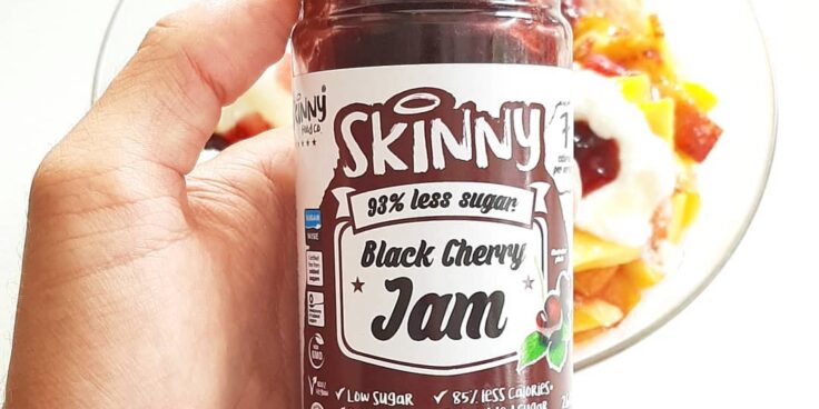 Skinny Food Black Cherry Jam – 93% mniej cukru!