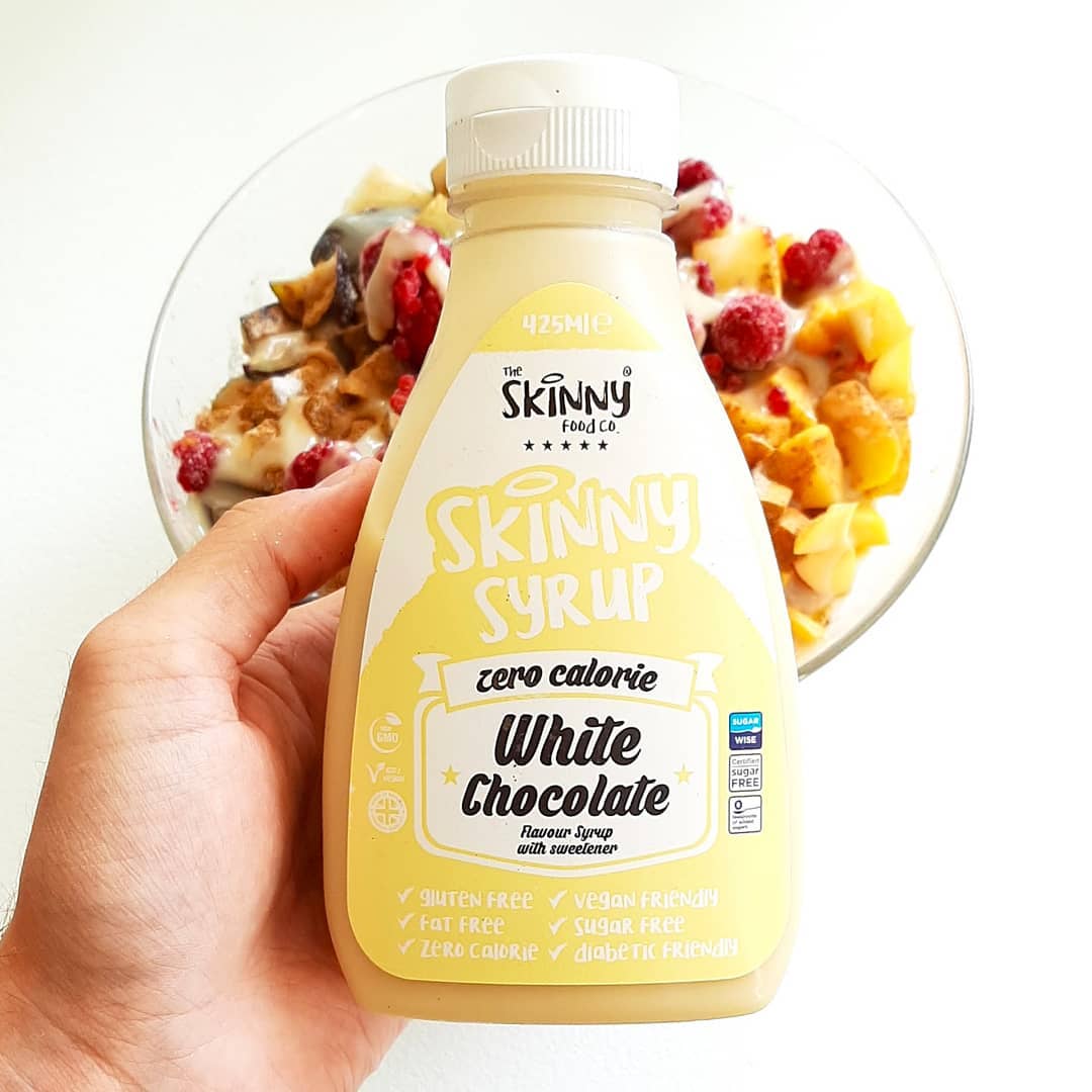 Skinny Syrup White Chocolate – 3 kcal w 100ml!