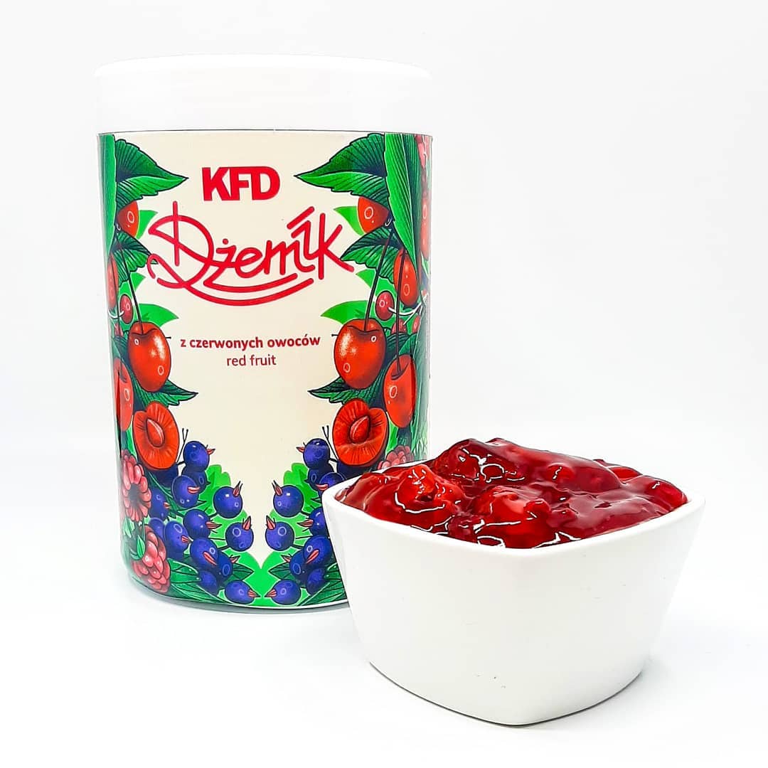 KFD Dżemik Red Fruit – tylko 39 kcal w 100g!