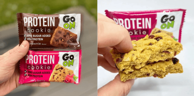 GO ON Protein Cookie – ciastka bez cukru!
