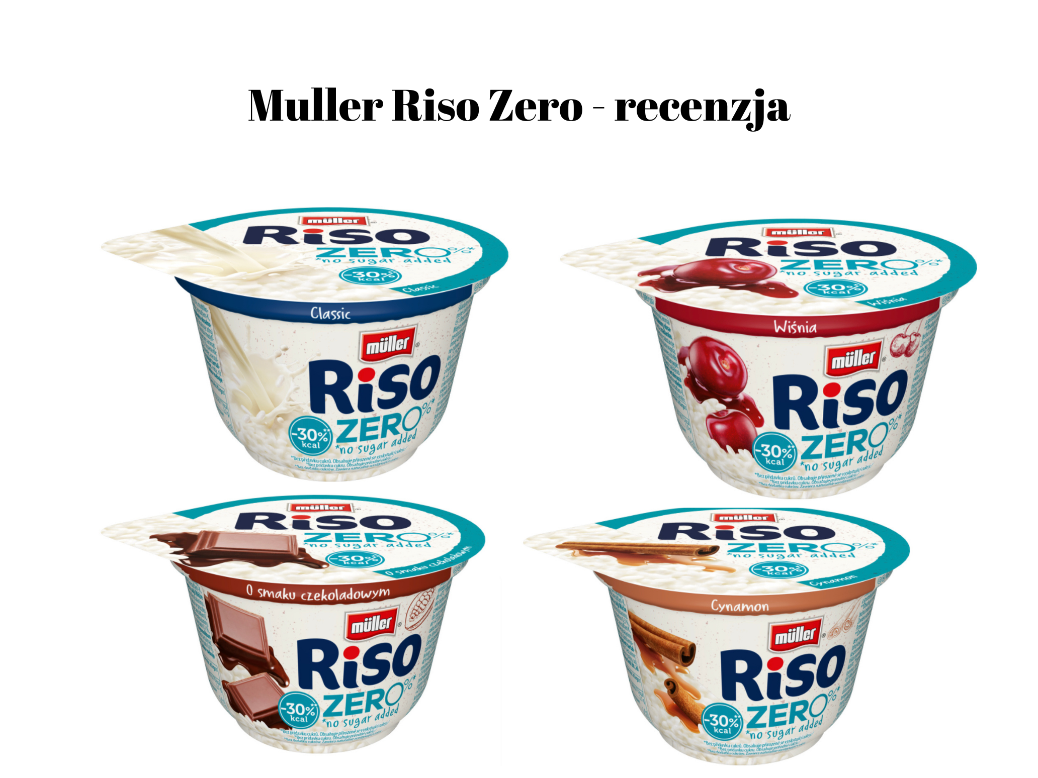 Muller Riso Zero – recenzja ryżu na mleku bez dodatku cukru