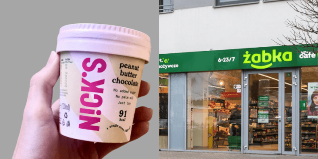 Recenzja i test fit lodów z Żabki – Nick’s Peanut Butter Chocolate