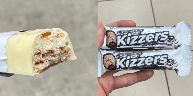 Jak smakuje baton Kizzers kokosowy?