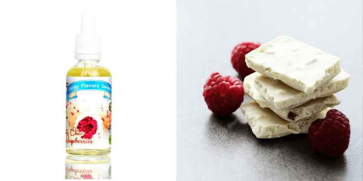 Aromat Funky Flavors Sweet White Chocolate Raspberry – recenzja