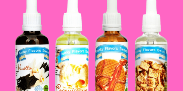 Aromaty Funky Flavors – bez cukru i tłuszczu