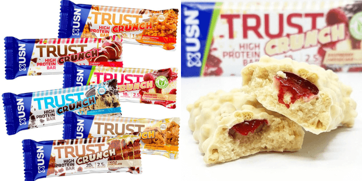 USN Trust Crunch – najlepsze batony proteinowe?