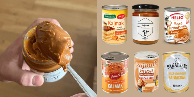 Masa kajmakowa – porównanie produktów z polskich sklepów