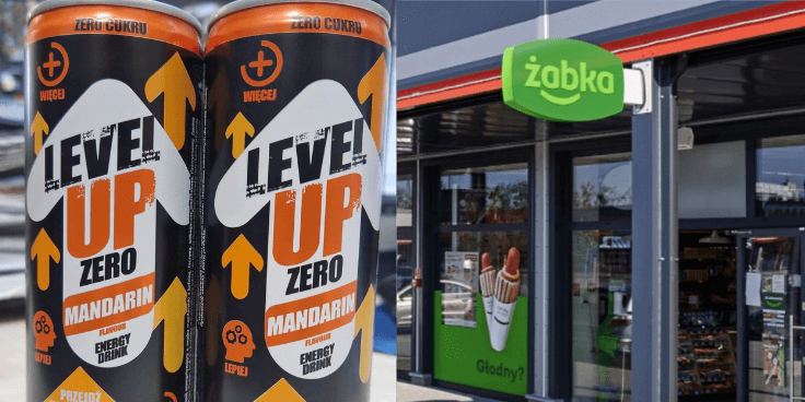 Level Up Mandarin Zero – nowy energetyk w Żabce!