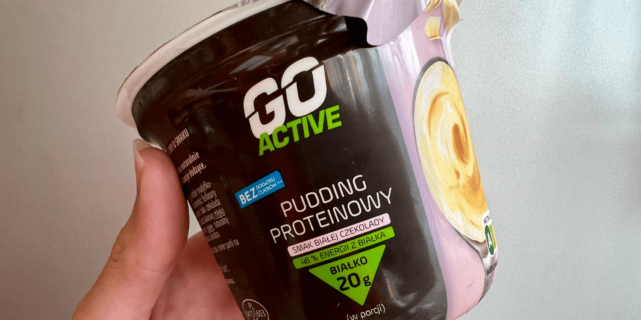 Go Active Pudding Proteinowy Biała Czekolada – recenzja